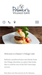 Mobile Screenshot of palmersvillagecafe.com